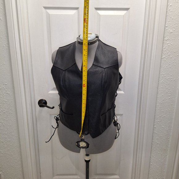 Jamin Leather Vest - Picture 11 of 12